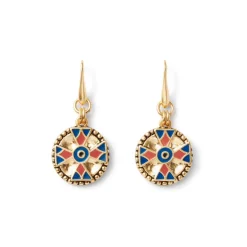 The Metropolitan Museum of Art Jewelry Sets*Medieval Byzantine Statement Necklace And Drop Earrings Set