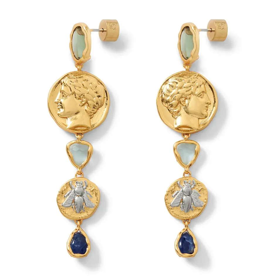 The Metropolitan Museum of Art Earrings*Mediterranean Coin Statement Earrings