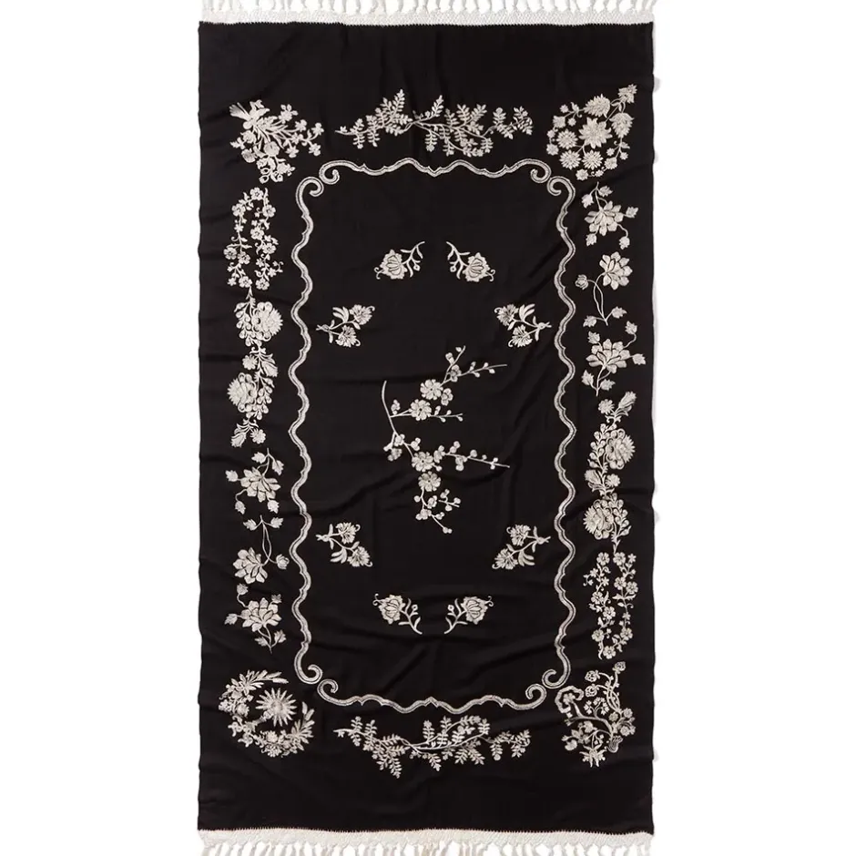 The Metropolitan Museum of Art Scarves & Wraps*Met Florals Embroidered 50Th Anniversary Shawl