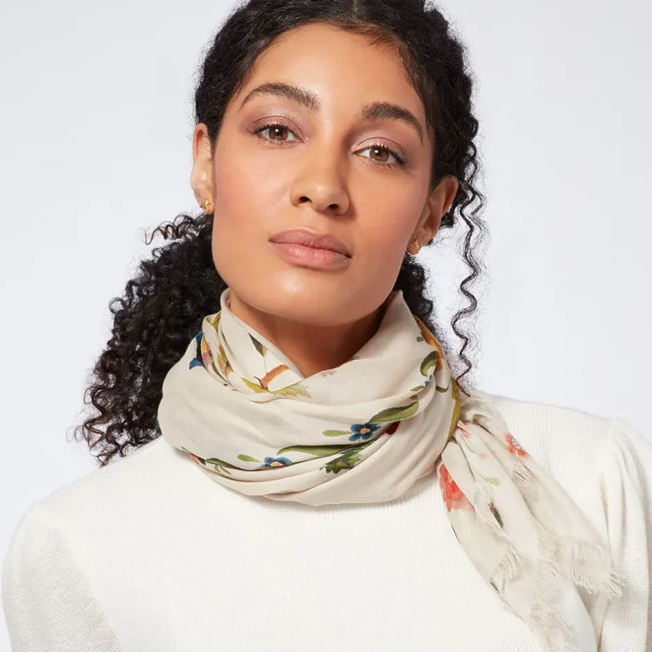 The Metropolitan Museum of Art Scarves & Wraps*Mexican Sampler Square Cashmere-Blend Scarf