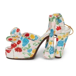 The Metropolitan Museum of Art Ornaments*Mixed Flora Platform Sandal Shoe Ornament