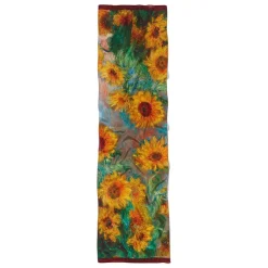 The Metropolitan Museum of Art Scarves & Wraps*Monet Sunflowers Oblong Silk Scarf