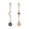 The Metropolitan Museum of Art Earrings*Moonface And Crescent Drop Earrings