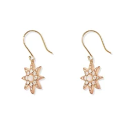 The Metropolitan Museum of Art Earrings*Ottoman Star Gilded Drop Earrings