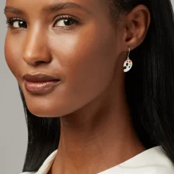 The Metropolitan Museum of Art Earrings*Paintbrush And Palette Drop Earrings