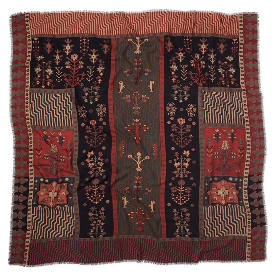 The Metropolitan Museum of Art Scarves & Wraps*Persian Garden Oversize Square Wool Scarf