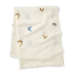 The Metropolitan Museum of Art Scarves & Wraps*Qing Embroidered Butterflies Oblong Scarf