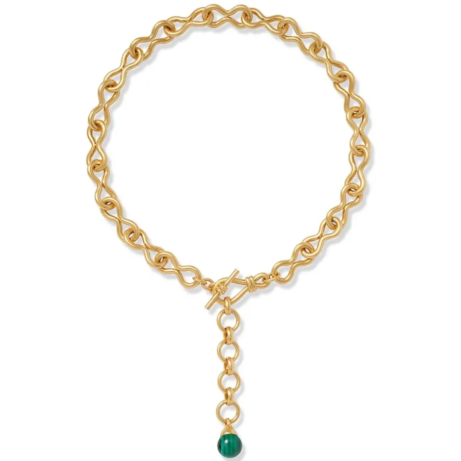 The Metropolitan Museum of Art Necklaces*Roman Malachite Statement Necklace