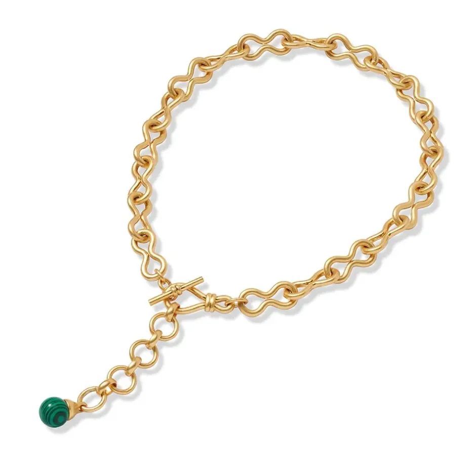 The Metropolitan Museum of Art Necklaces*Roman Malachite Statement Necklace