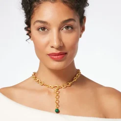 The Metropolitan Museum of Art Necklaces*Roman Malachite Statement Necklace