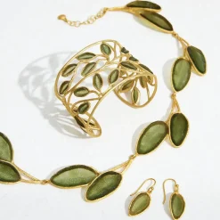 The Metropolitan Museum of Art Bracelets*Sage Leaf Cuff