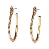 The Metropolitan Museum of Art Earrings*Serpentine Hoop Earrings