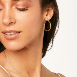 The Metropolitan Museum of Art Earrings*Serpentine Hoop Earrings