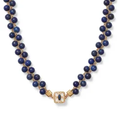 The Metropolitan Museum of Art Necklaces*Spanish Baldric Lapis Braided Necklace