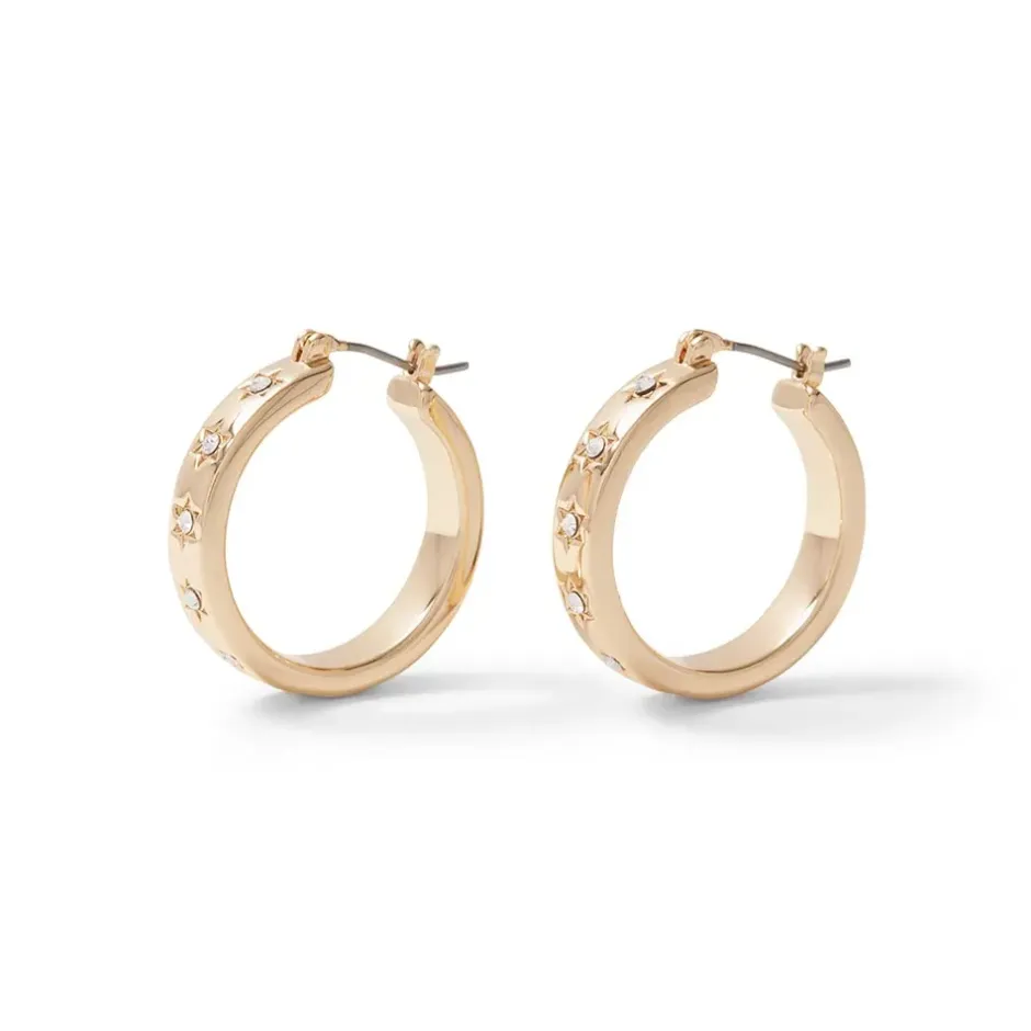 The Metropolitan Museum of Art Earrings*Star Hoop Earrings