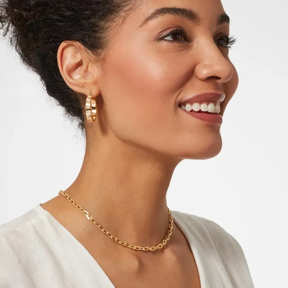The Metropolitan Museum of Art Earrings*Star Hoop Earrings
