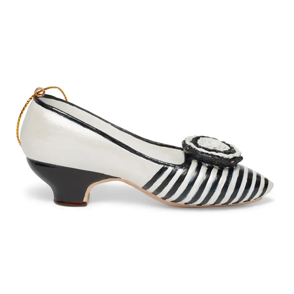 The Metropolitan Museum of Art Ornaments*Striped Evening Slipper Shoe Ornament