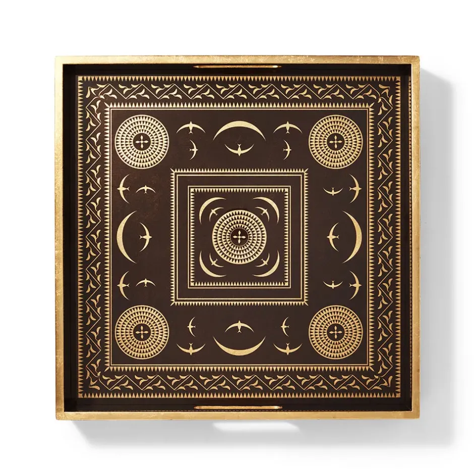 The Metropolitan Museum of Art Decorative Accents*Sumatran Symbols Lacquer Tray