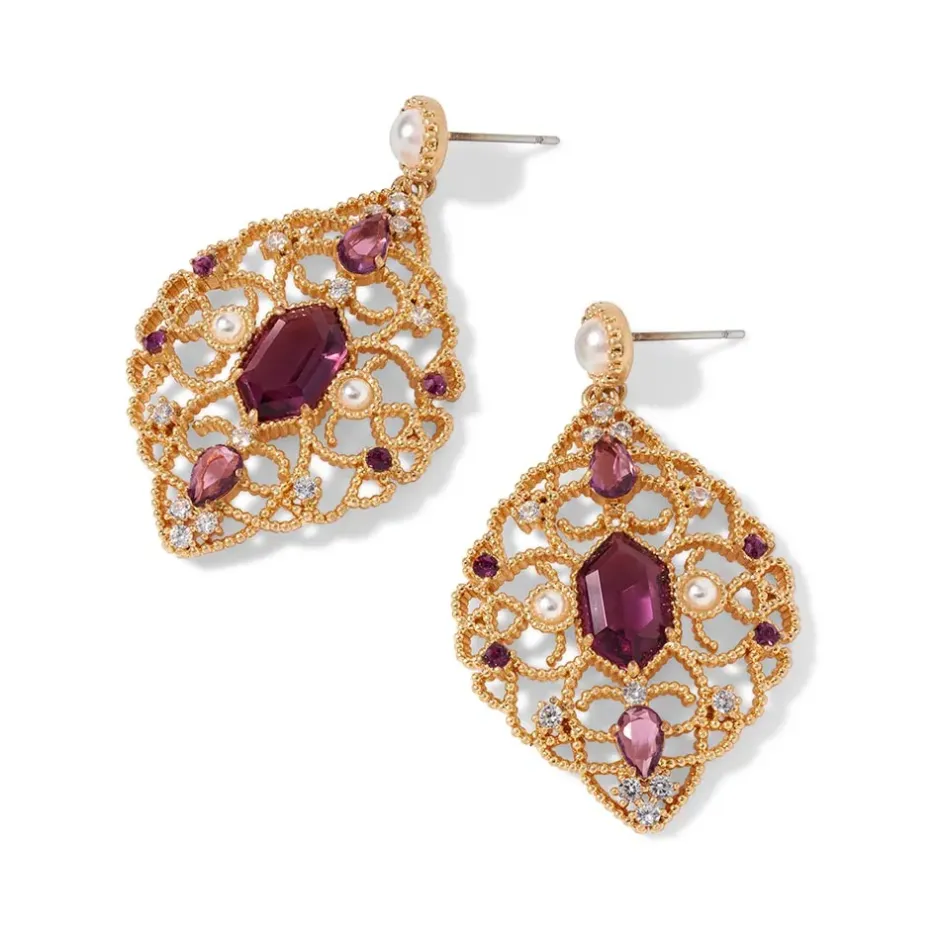 The Metropolitan Museum of Art Earrings*Turkish Amethyst Statement Earrings