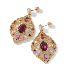 The Metropolitan Museum of Art Earrings*Turkish Amethyst Statement Earrings