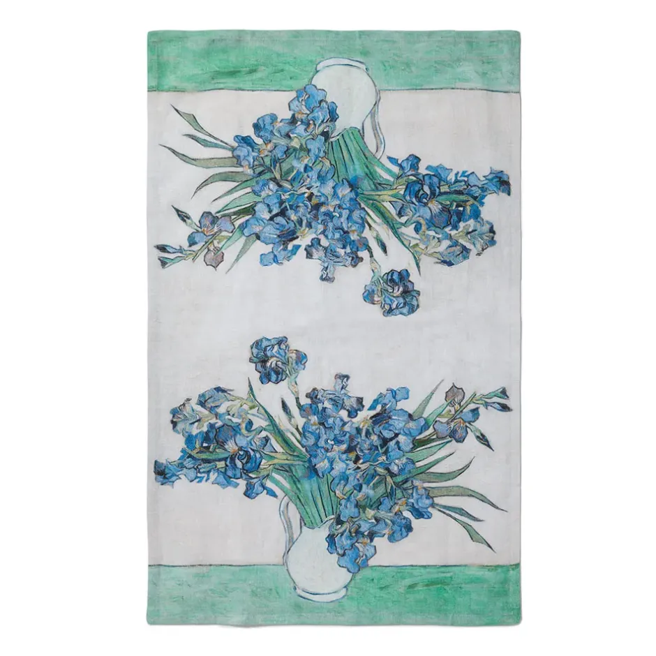 The Metropolitan Museum of Art Decorative Accents*Van Gogh Irises Tea Towel