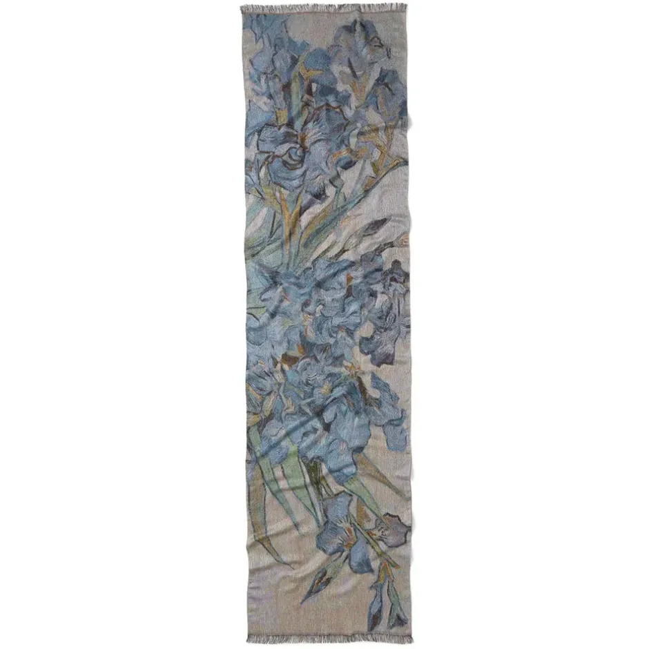 The Metropolitan Museum of Art Scarves & Wraps*Van Gogh Irises Wool-Blend Shawl