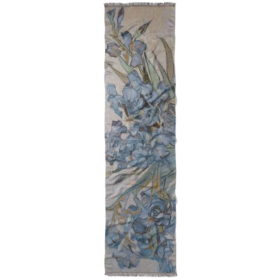 The Metropolitan Museum of Art Scarves & Wraps*Van Gogh Irises Wool-Blend Shawl