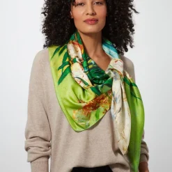 The Metropolitan Museum of Art Scarves & Wraps*Van Gogh Oleanders Oversize Square Silk Scarf