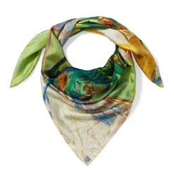 The Metropolitan Museum of Art Scarves & Wraps*Van Gogh Oleanders Oversize Square Silk Scarf