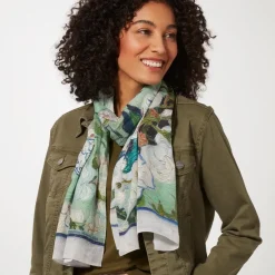 The Metropolitan Museum of Art Scarves & Wraps*Van Gogh Roses Oblong Silk Scarf