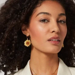 The Metropolitan Museum of Art Earrings*Van Gogh Sunflower Drop Earrings