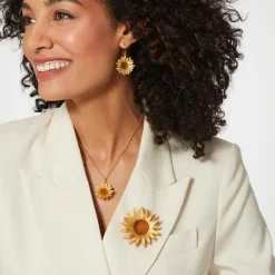 The Metropolitan Museum of Art Earrings*Van Gogh Sunflower Drop Earrings