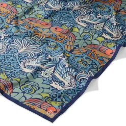 The Metropolitan Museum of Art Scarves & Wraps*William Morris Peacock And Dragon Square Silk Scarf
