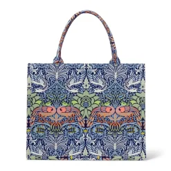 The Metropolitan Museum of Art Bags*William Morris Peacock And Dragon Oversize Structured Tote