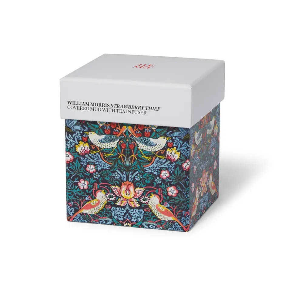 The Metropolitan Museum of Art Tableware*William Morris Strawberry Thief Covered Mug With Tea Infuser